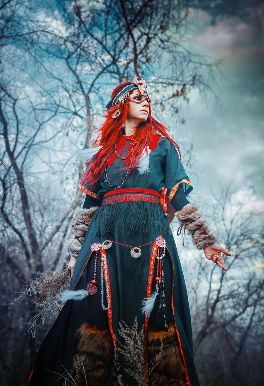 Girls in Slavic costumes underwear in Zurich